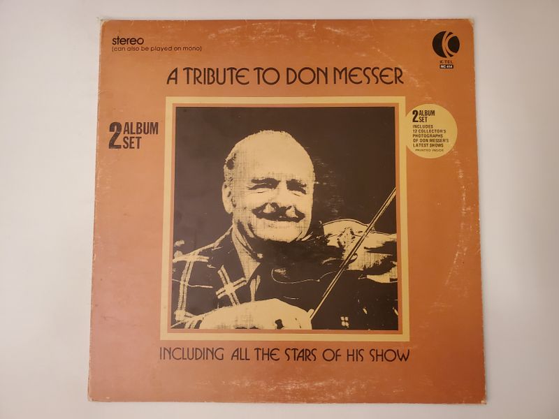 Various Artists (Tribute to Don Messer) A Tribute to Don Messer vinyl record